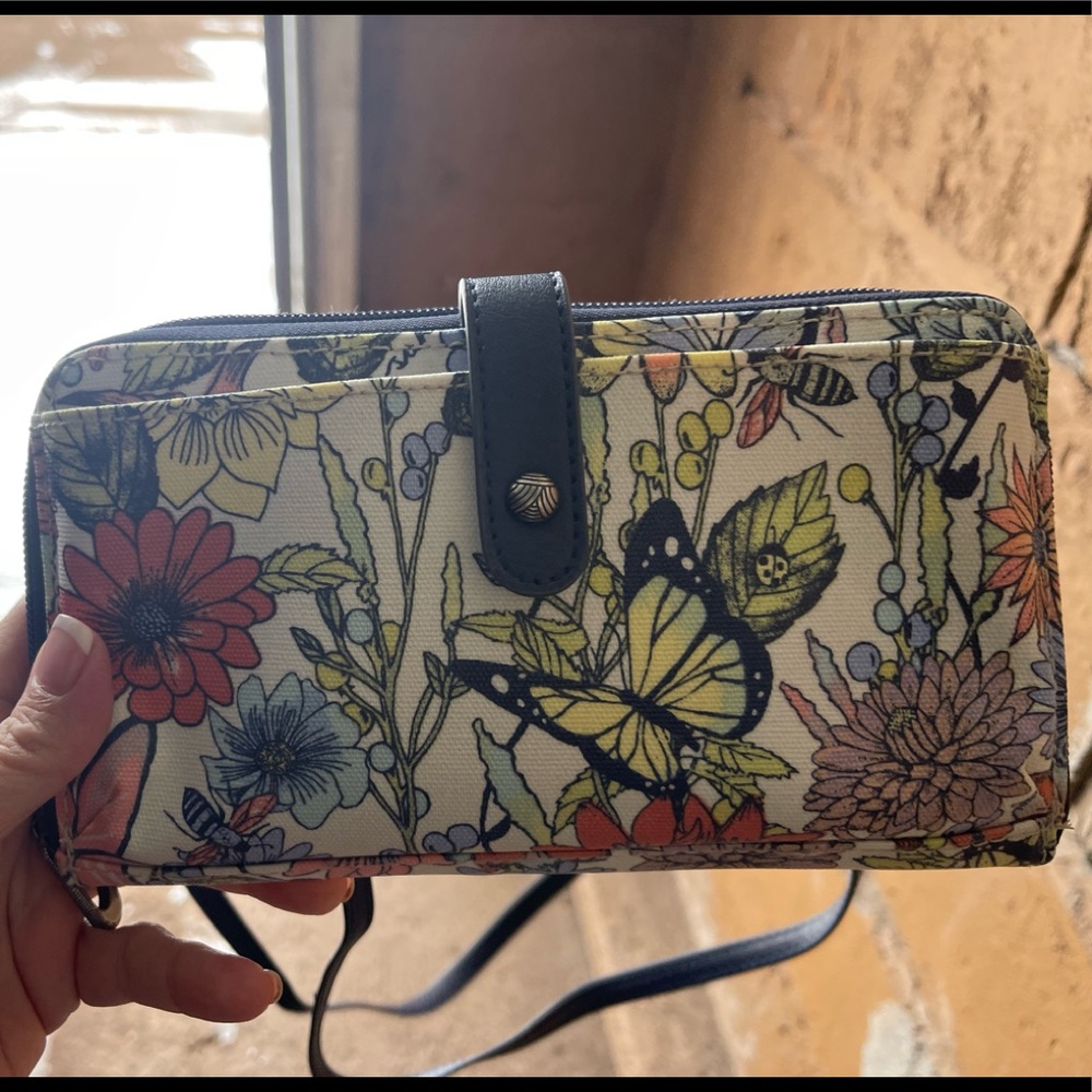 Sak large phone wristlet wallet